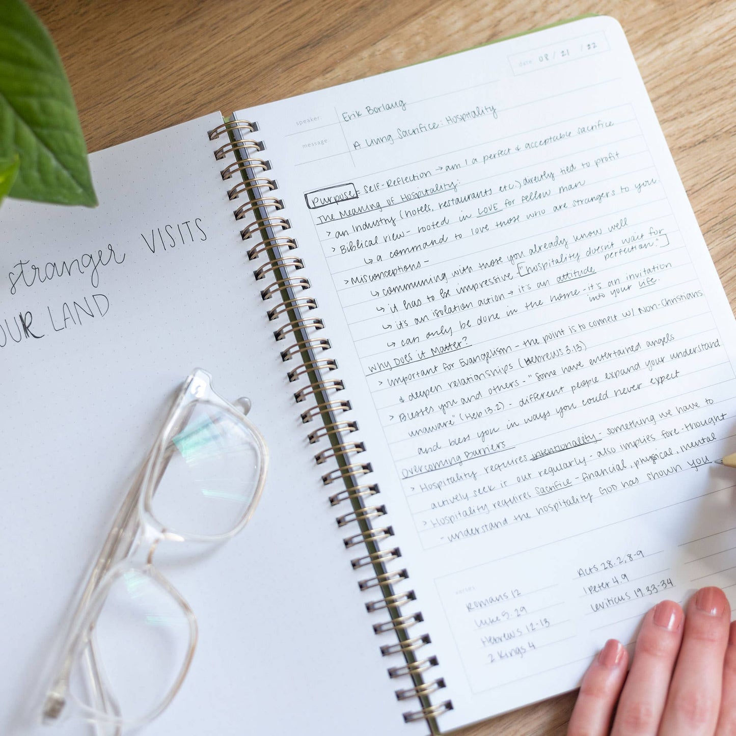 Smiley Bible Study Notebook