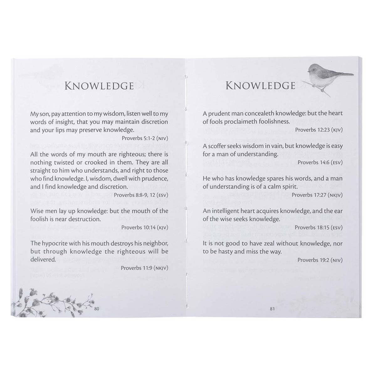 Gift Book Proverbs for Your Daily Path