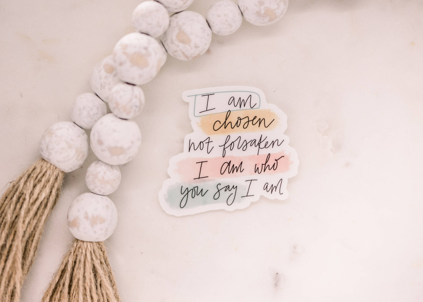 I Am Chosen Sticker