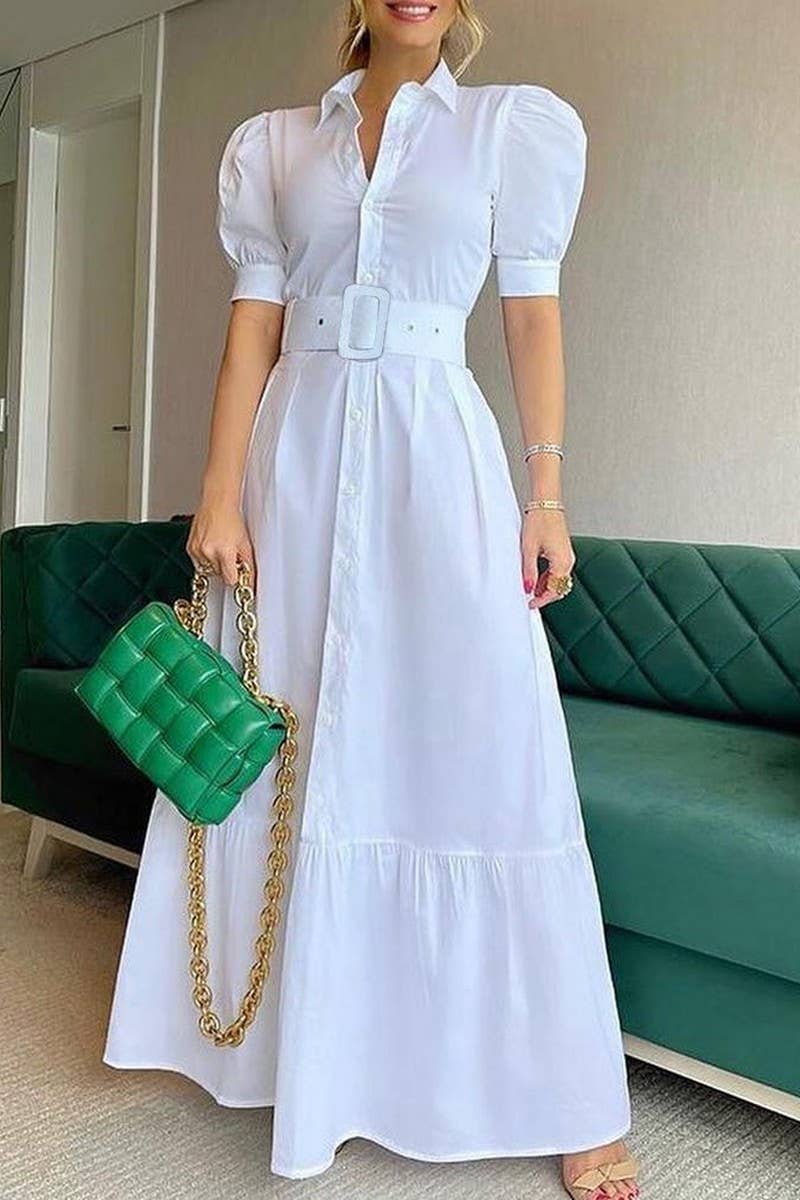 Sidney Swing Dress with Belt