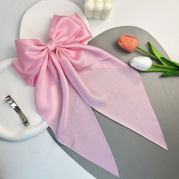 Silky Hair Bow