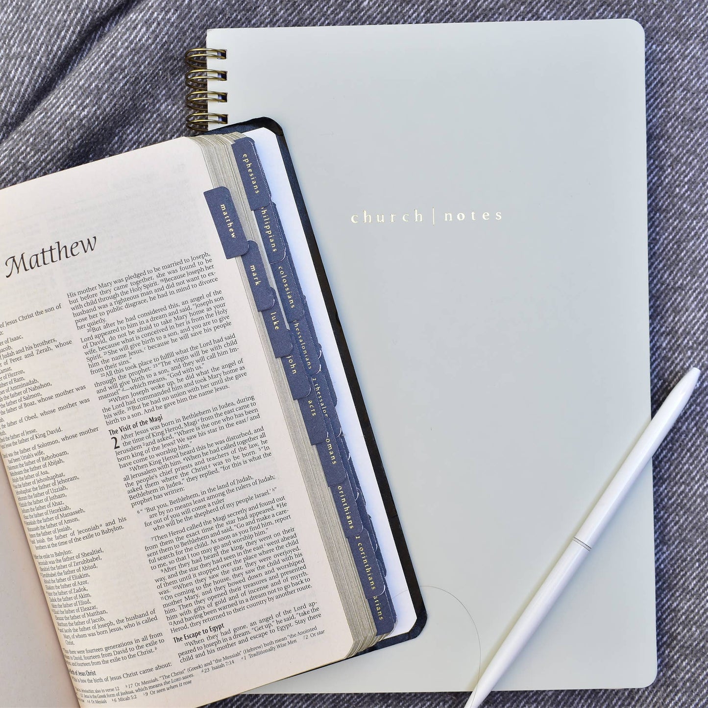 “Church Notes” Bible Study Notebook