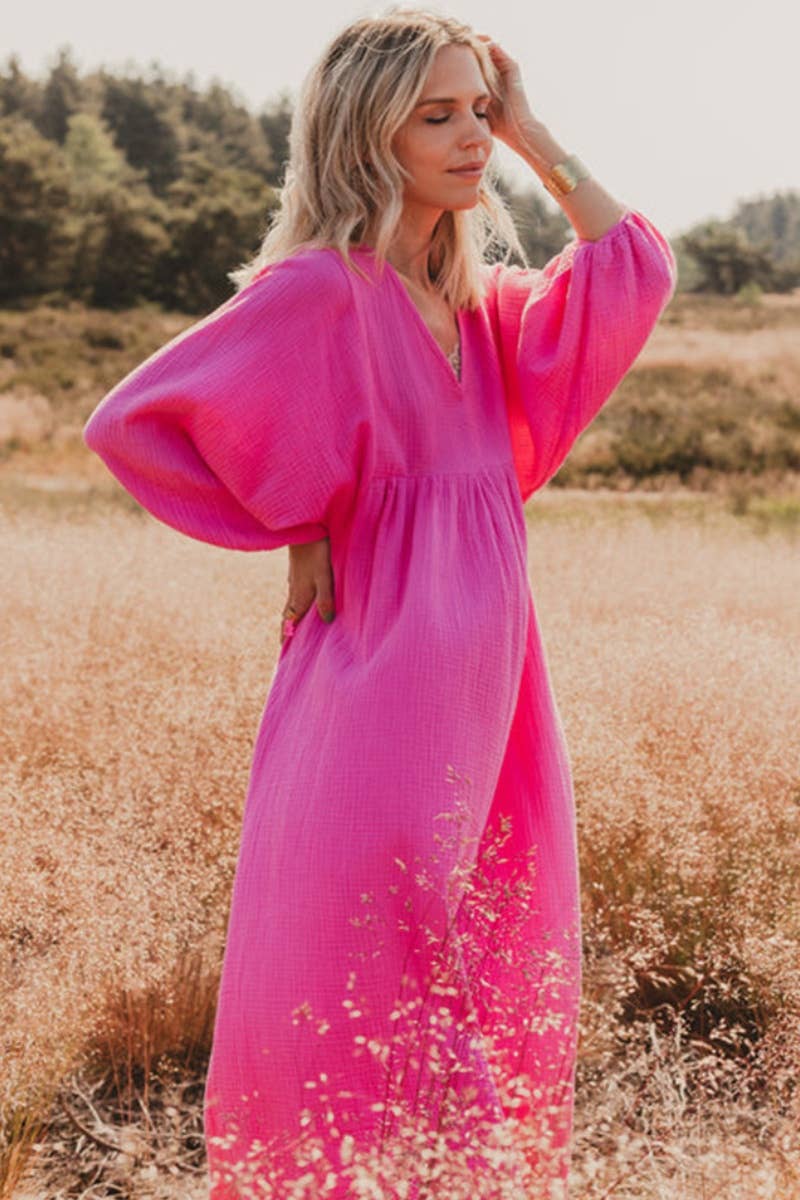 Autumn Long Sleeve Maxi Dress