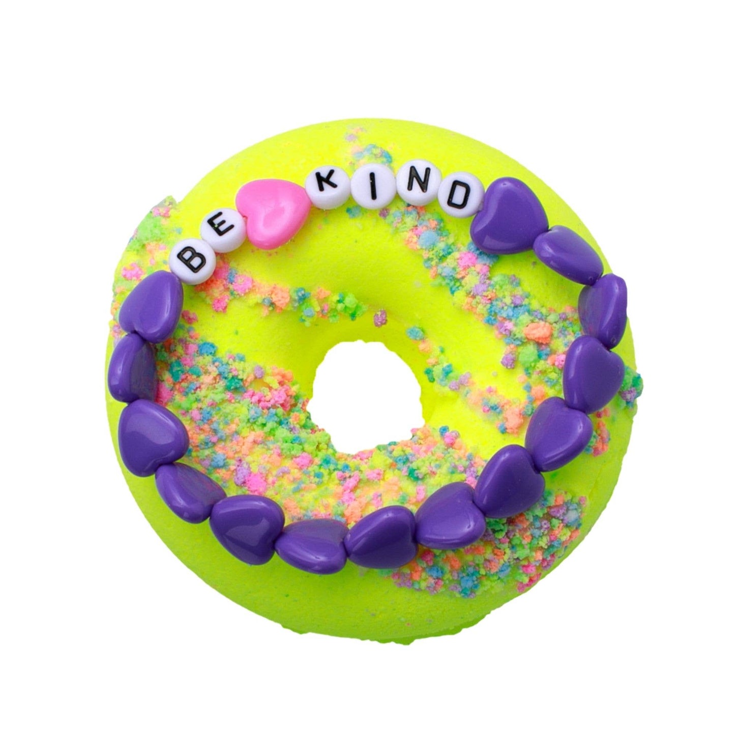 Donut Bath Bomb + Bracelet Pack | Yellow
