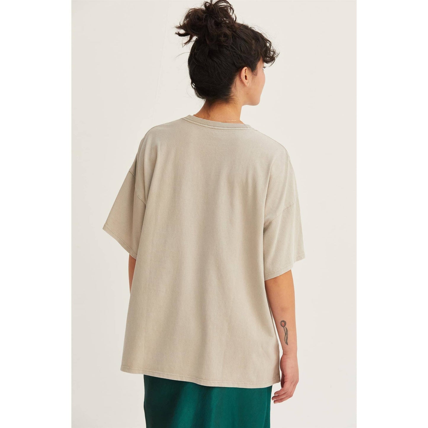Danna Distressed Oversized Tee
