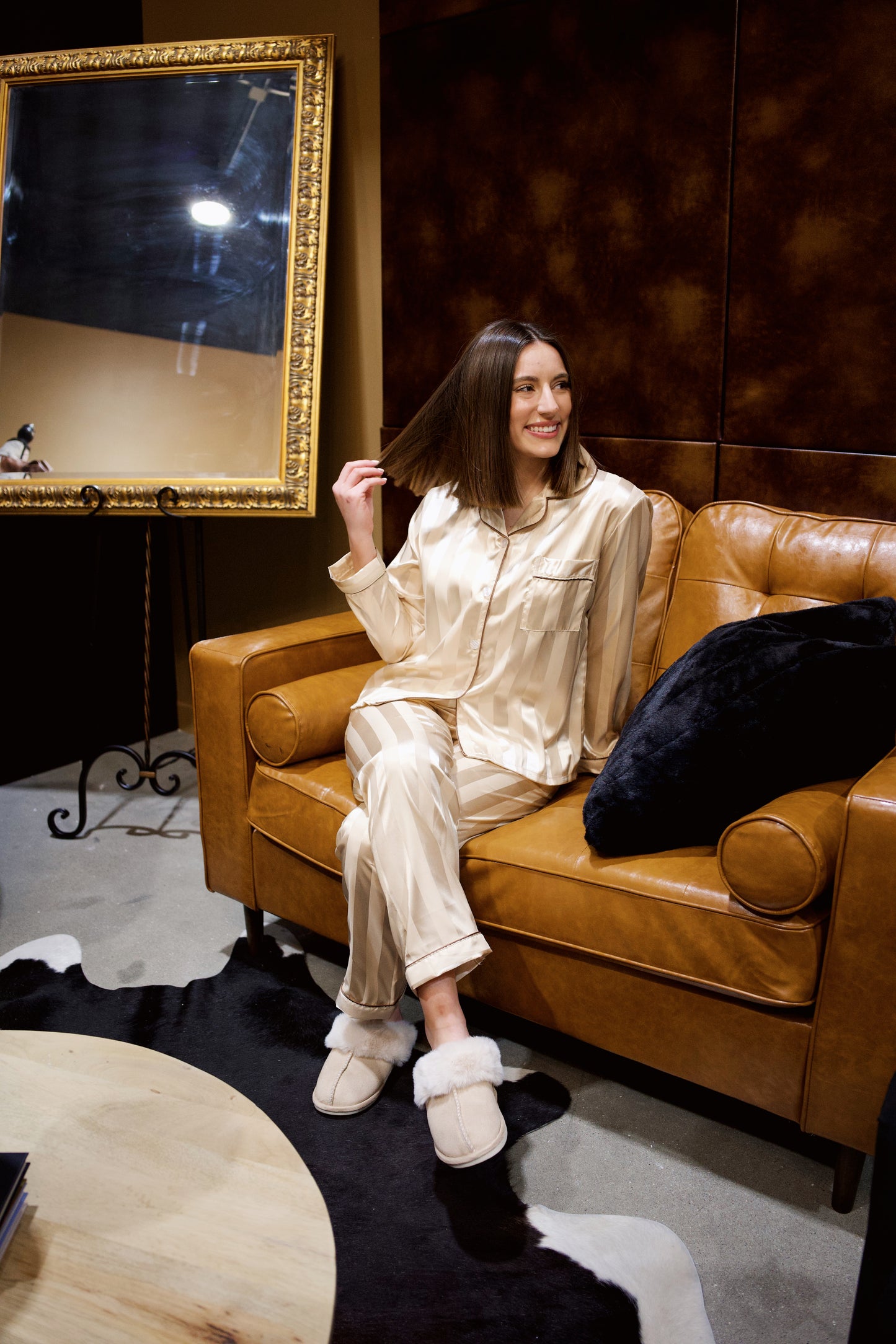 Char Champagne Pajama Set