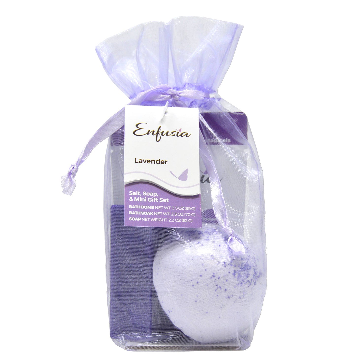 Salt, Soap, & Mini Gift Set - Lavender