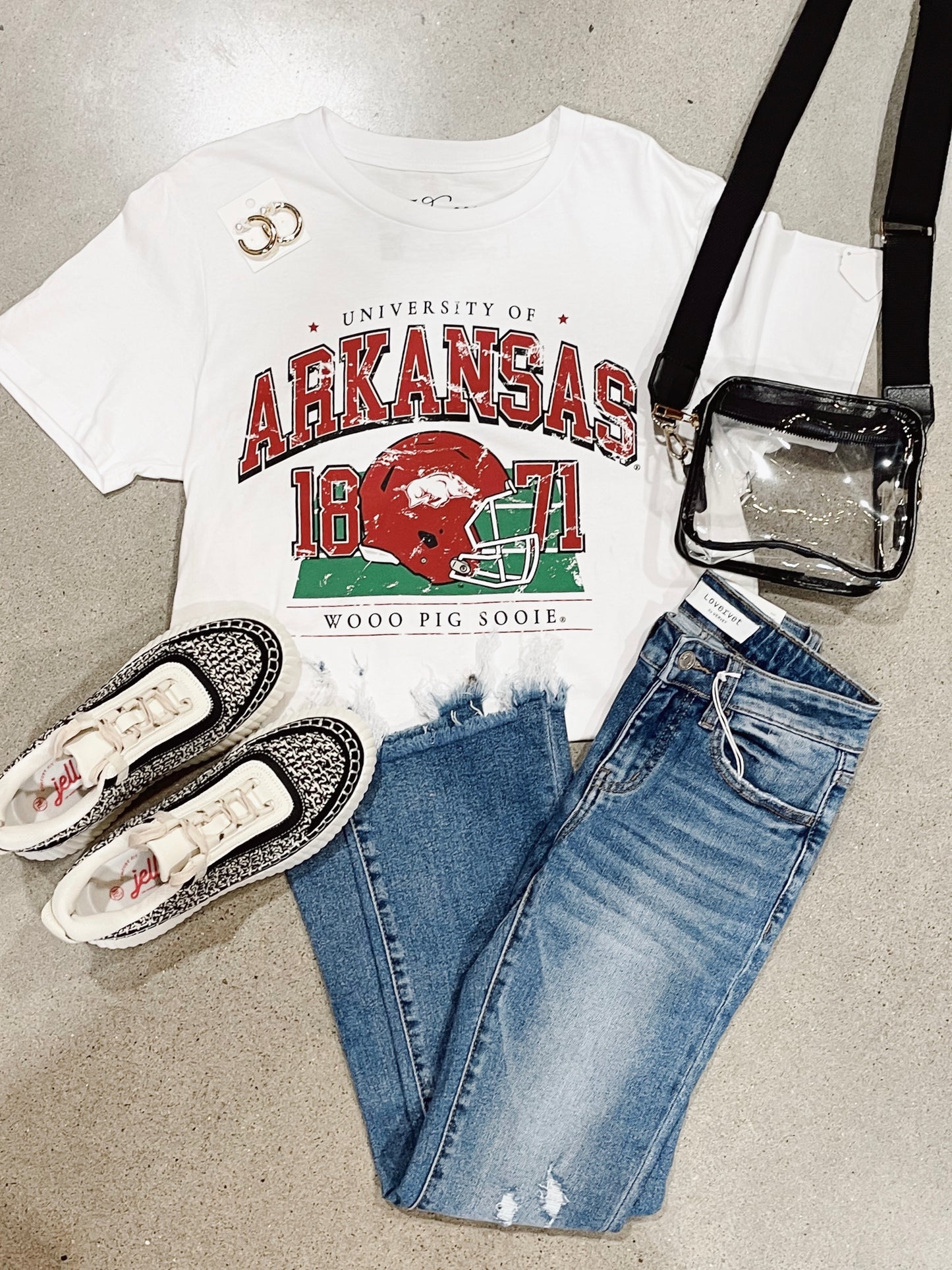 1871 Razorback Football Tee