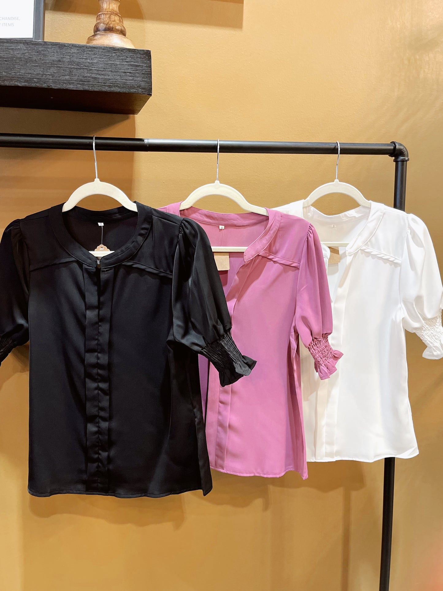 Bethany Bubble Sleeve Blouse