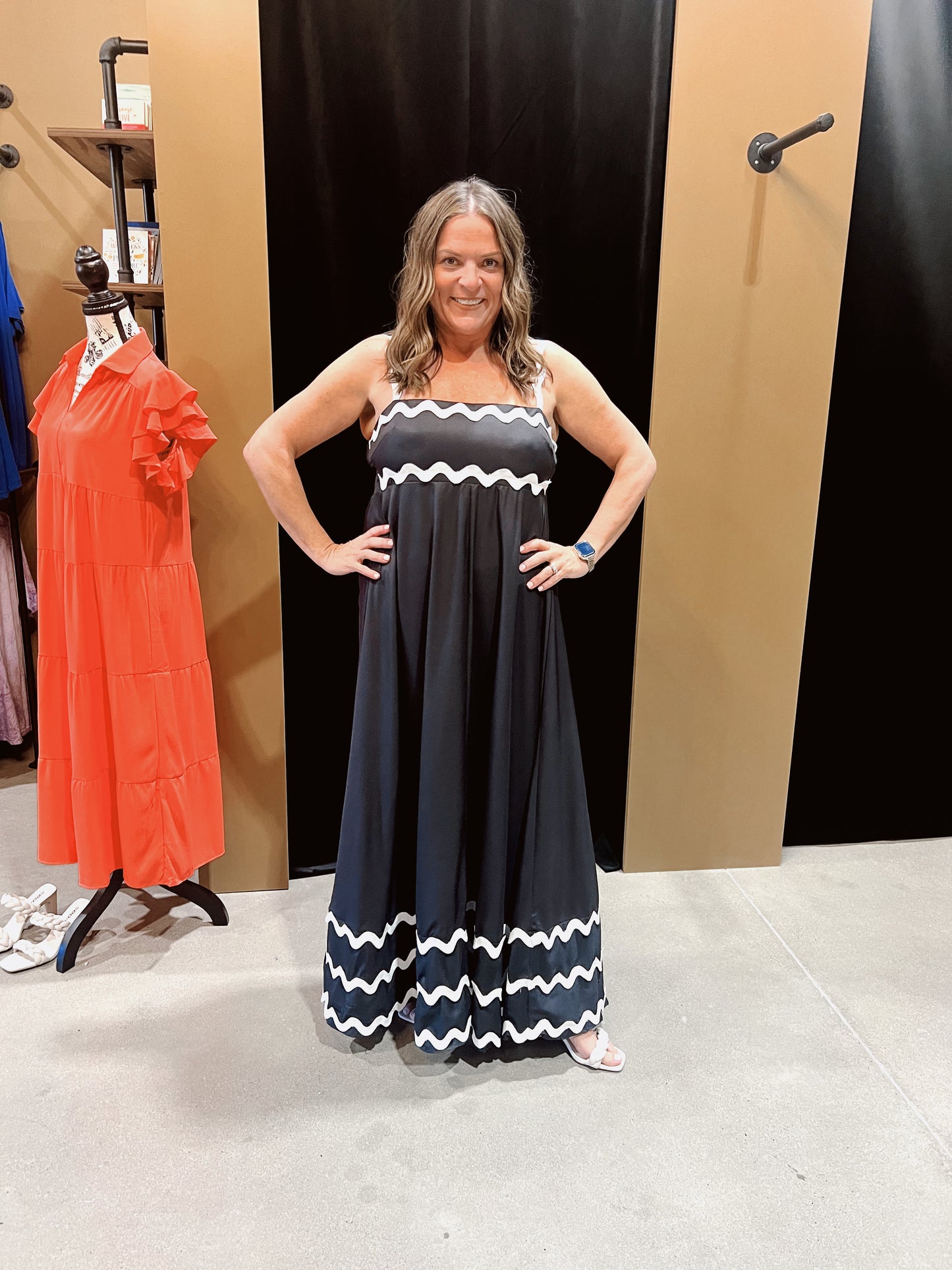 Remmie RickRack Maxi Sundress