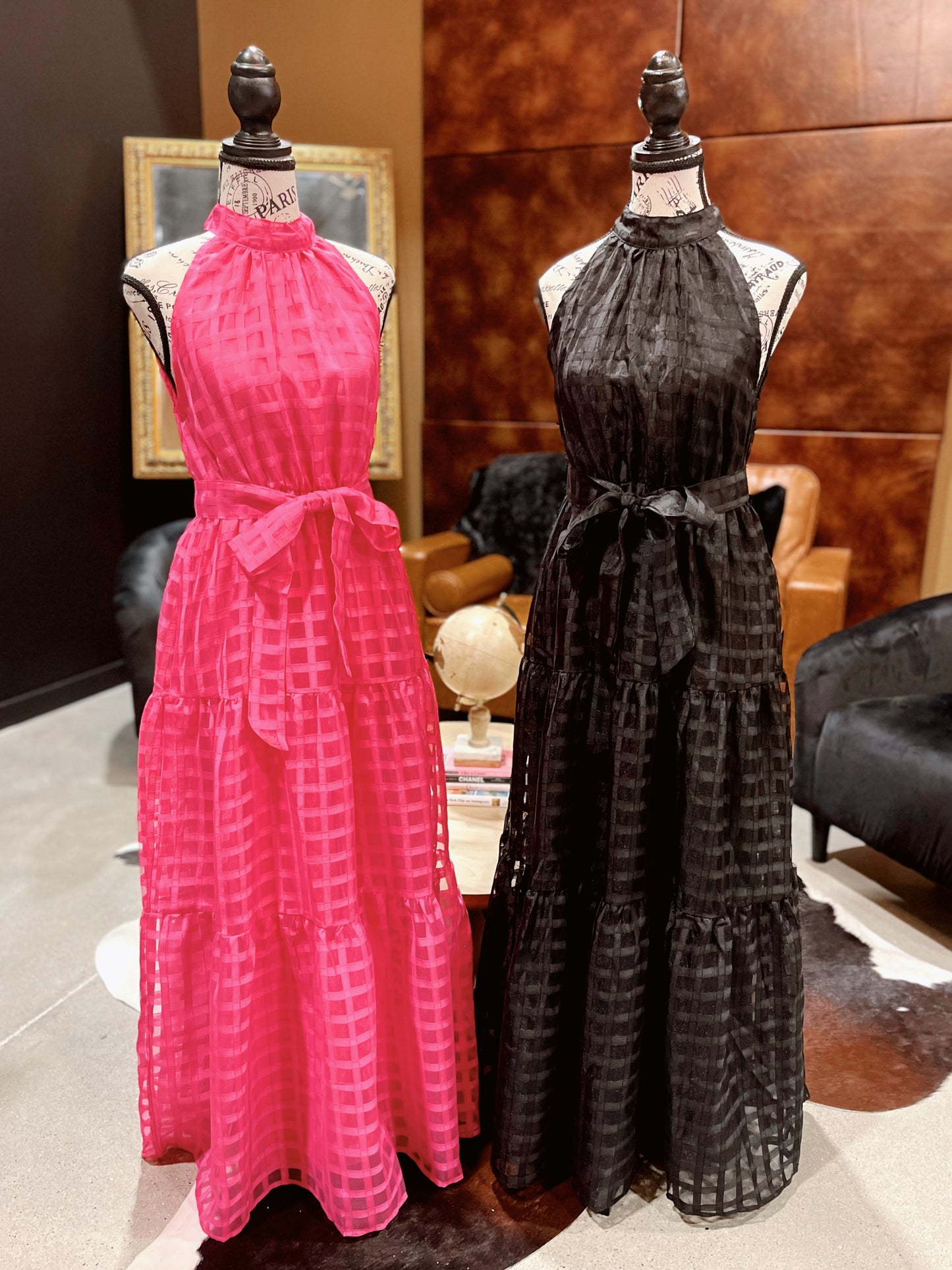 Charlie Checker Maxi Dress