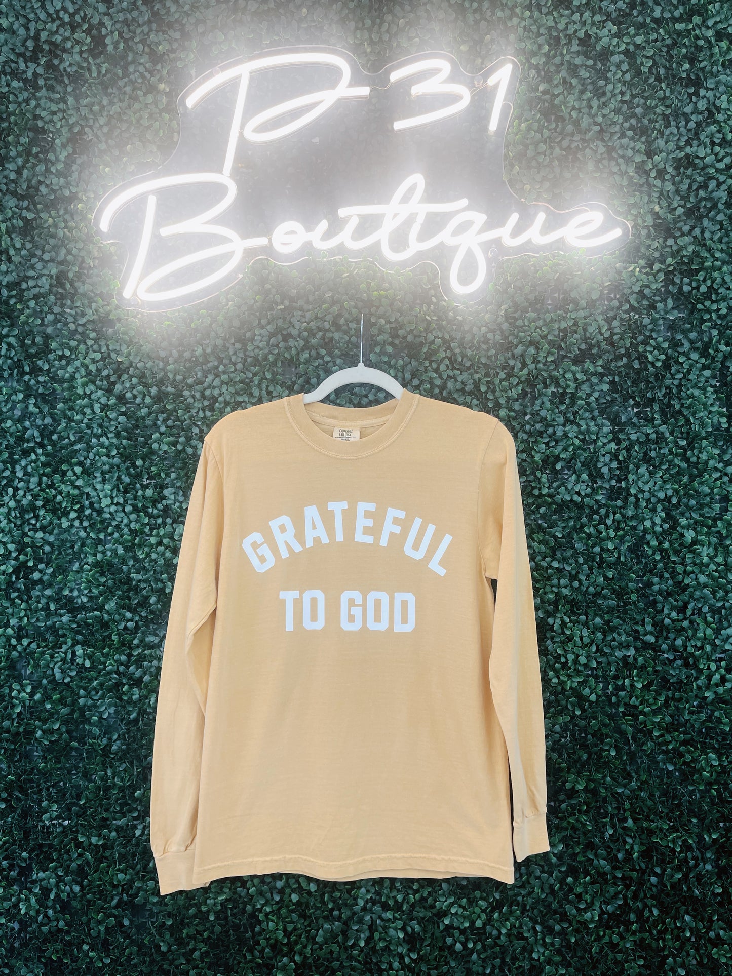 Grateful To God | Long Sleeve Tee