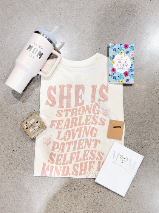 She Is... Mom Graphic Tee