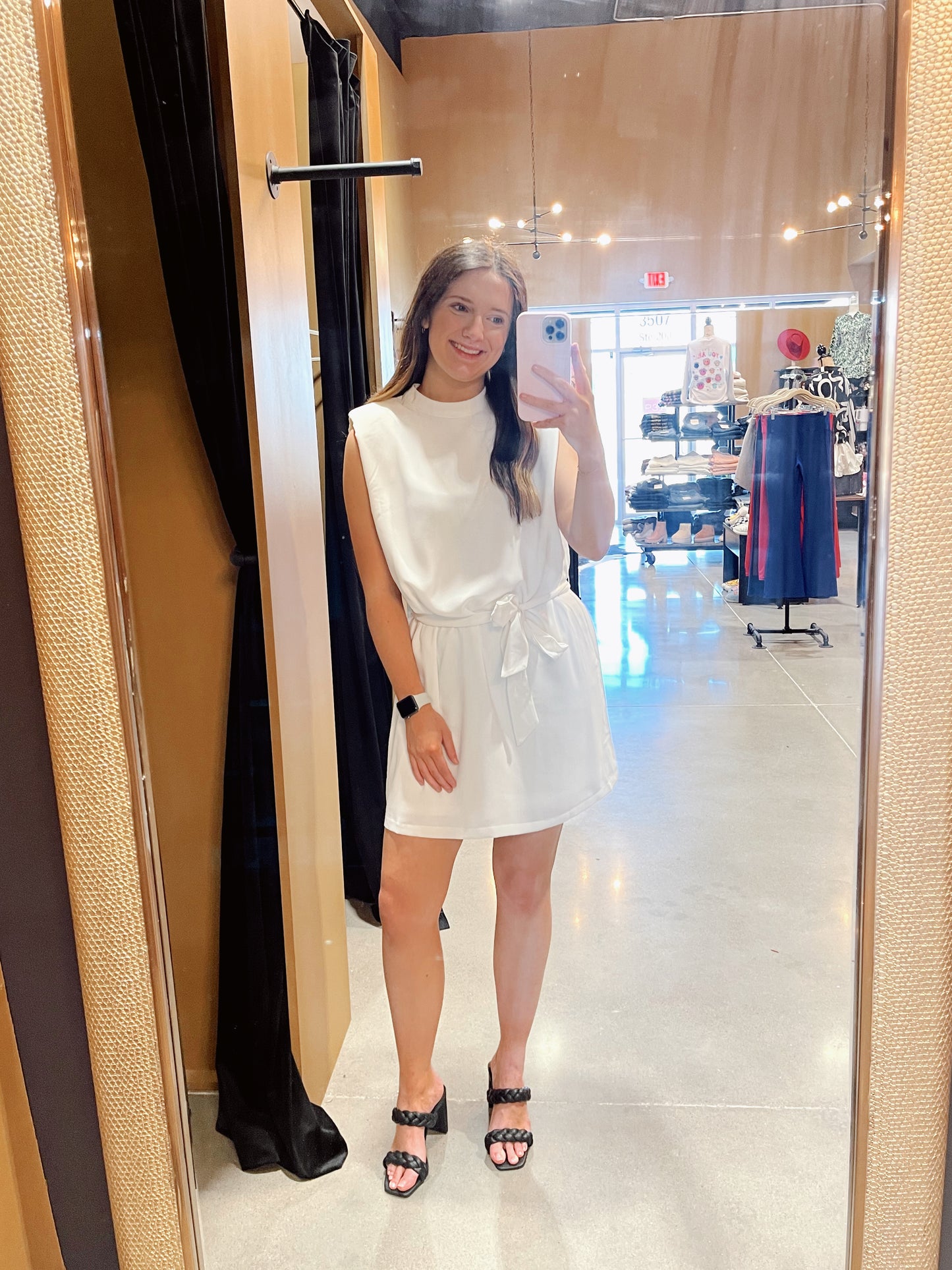 Cleo Classic White Dress