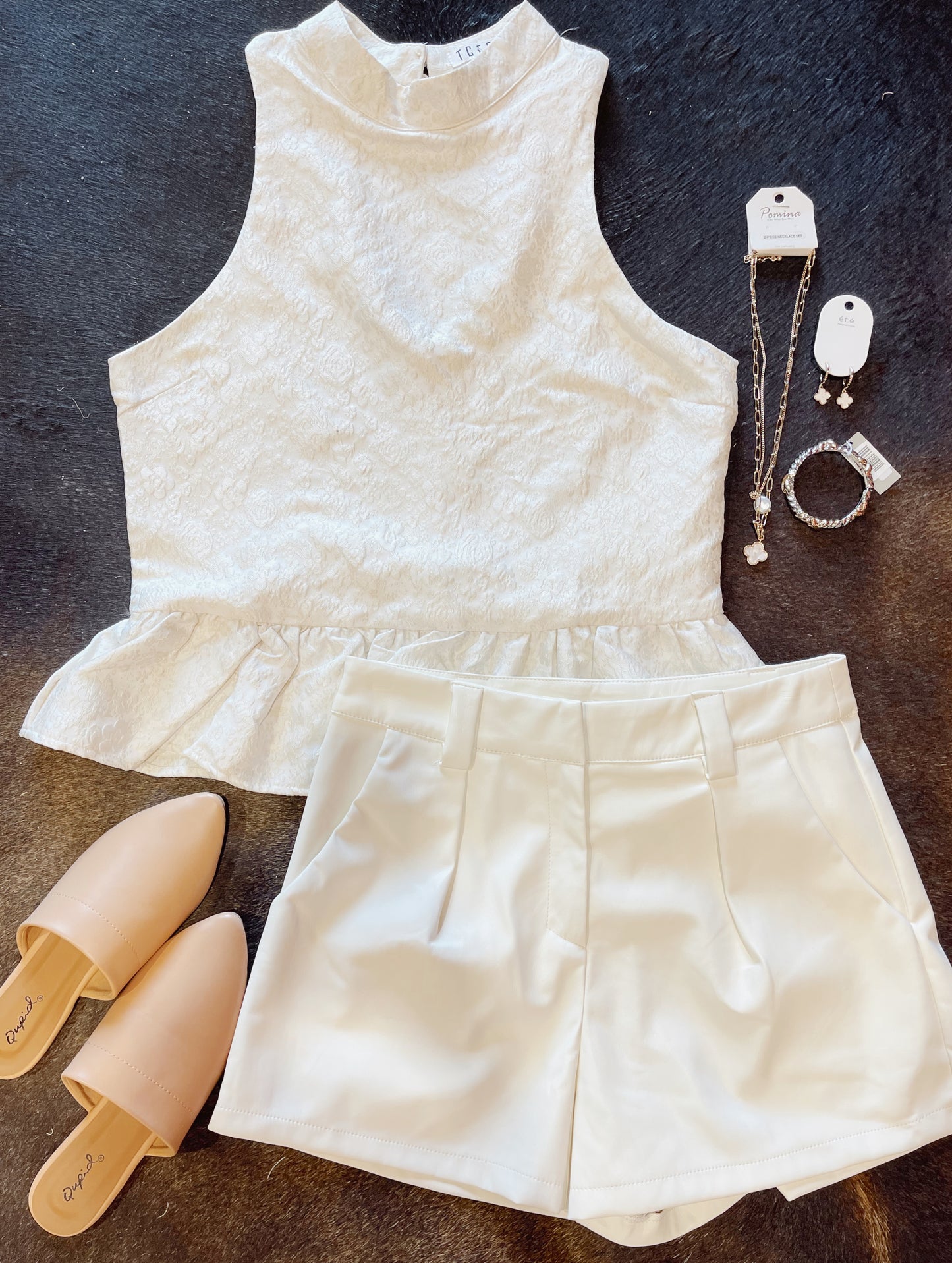 Brynlee Brocade Top