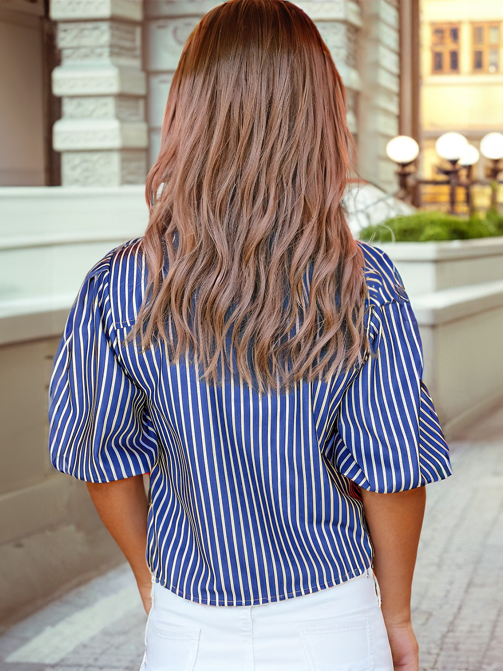 Trini Tie Front Top