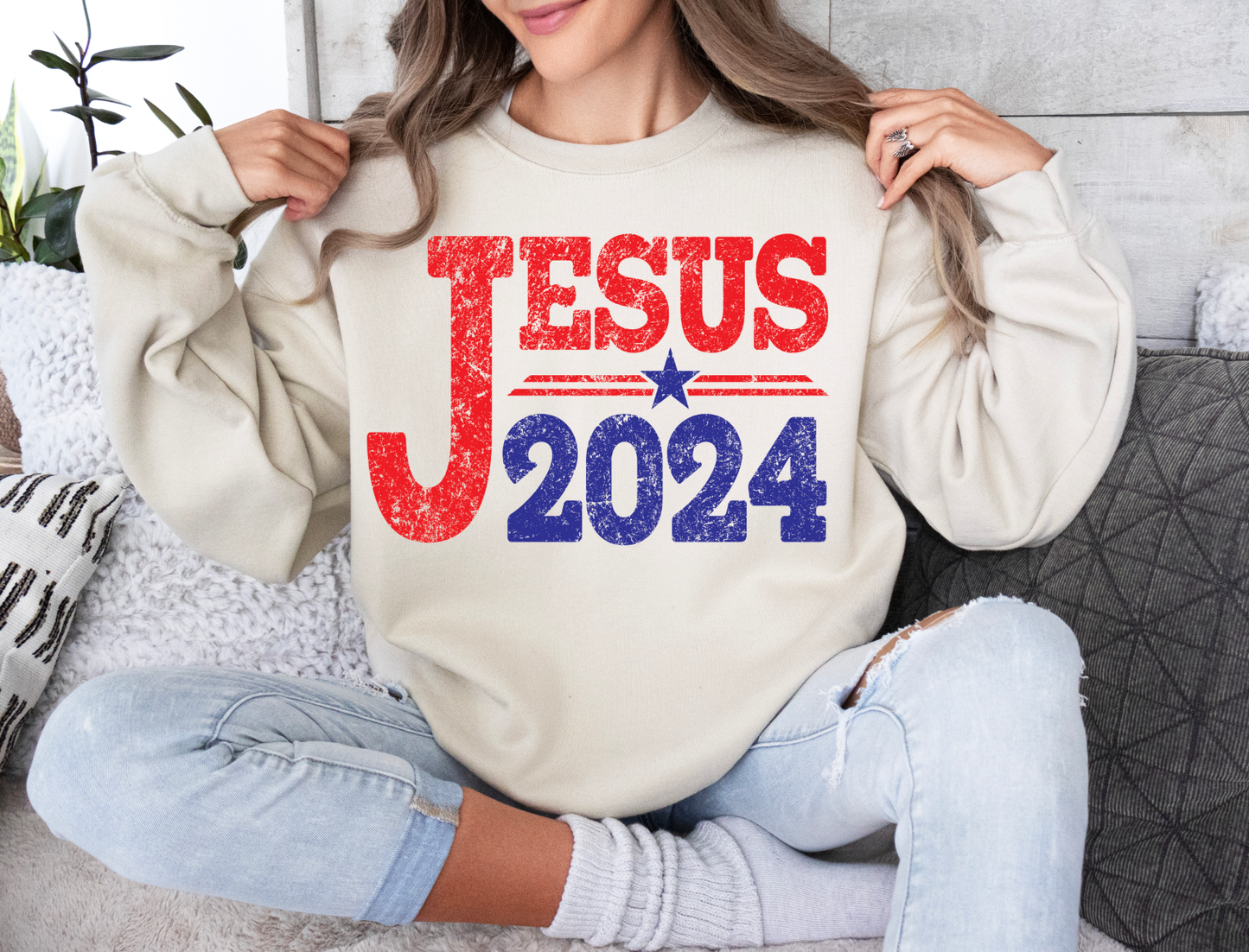 Vote Jesus 2024 Sweatshirt
