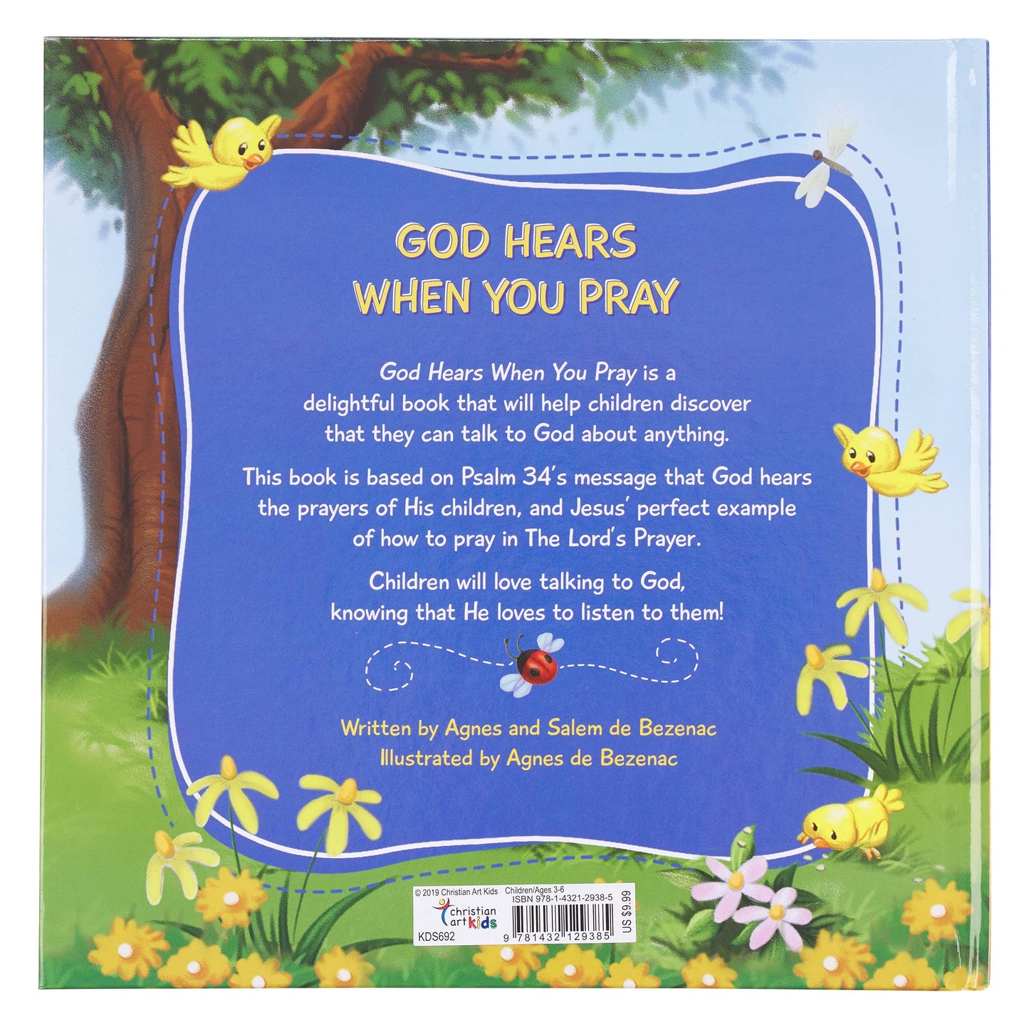 God Hears When You Pray Childrens Book