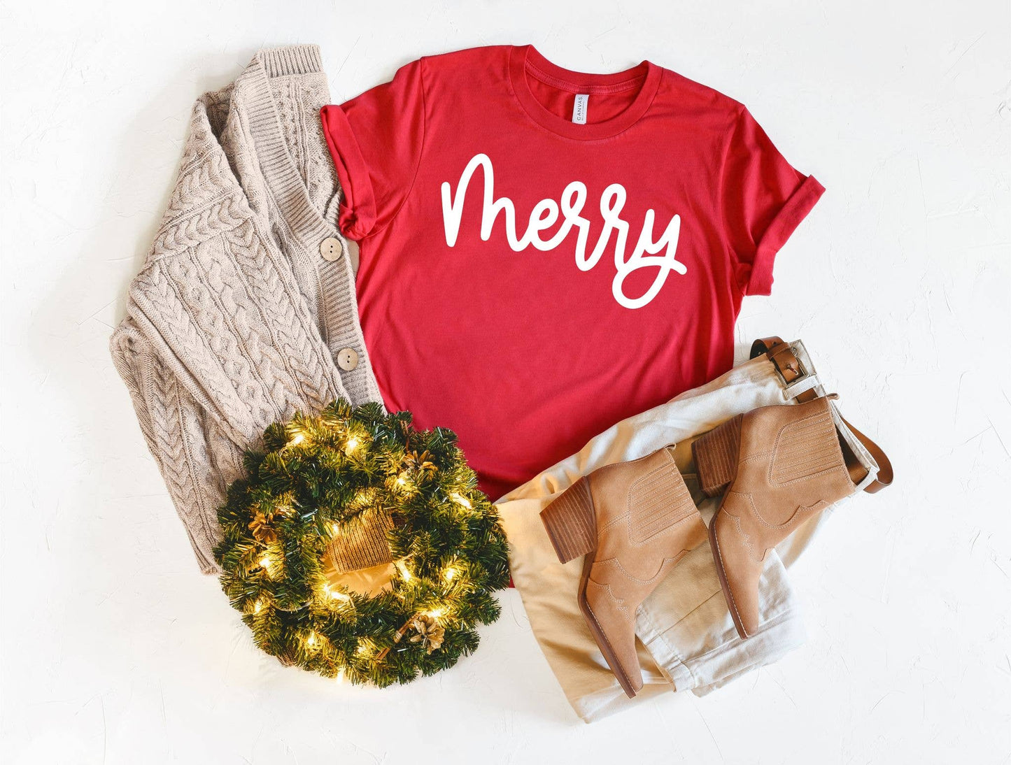 Merry Red T Shirt