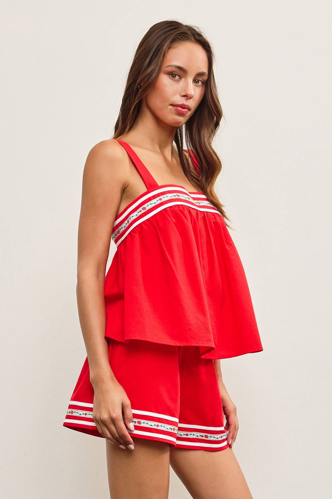 Briley Babydoll Sleeveless Top