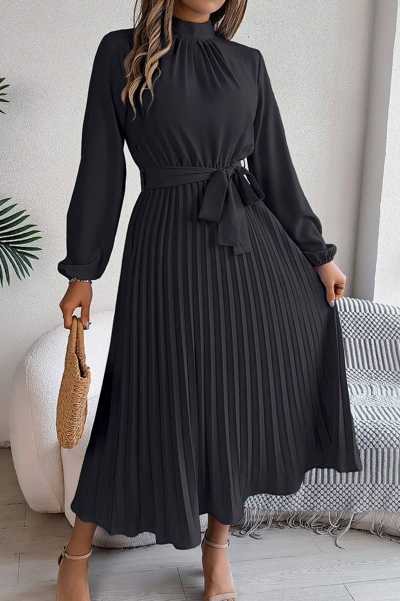 Prinley Pleated Maxi Dress