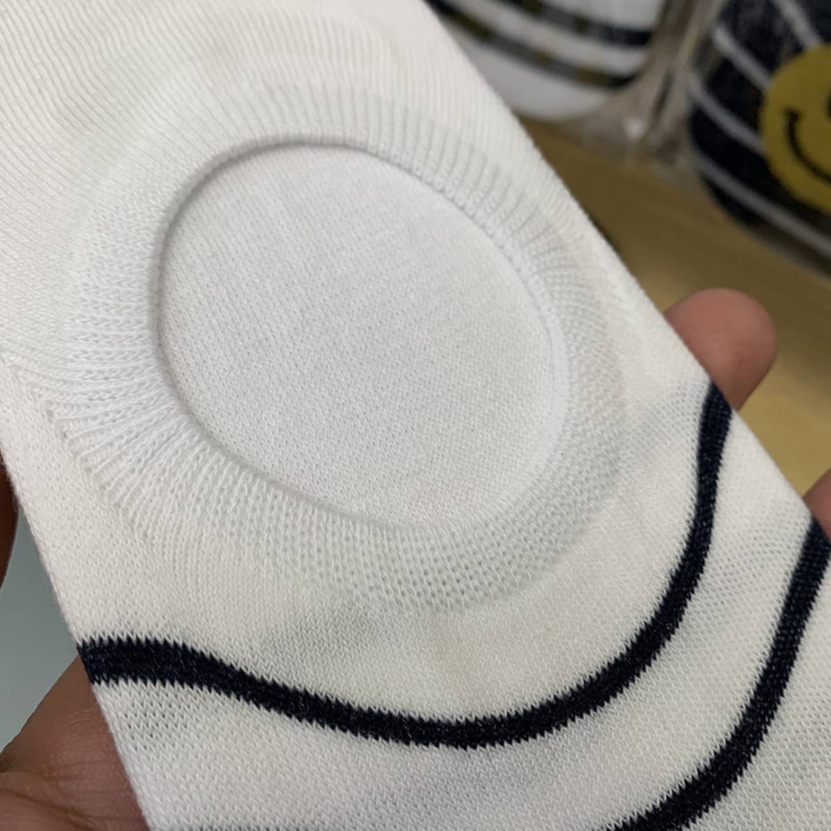 Smiley Face Boat Socks