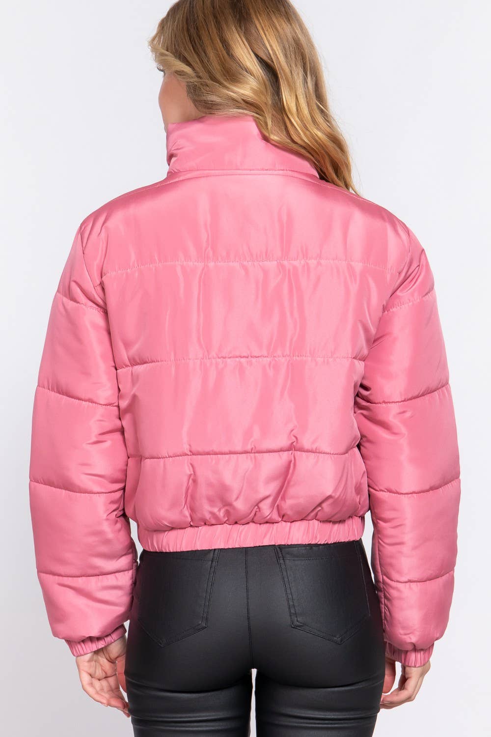 Posie Pink Puffer Jacket