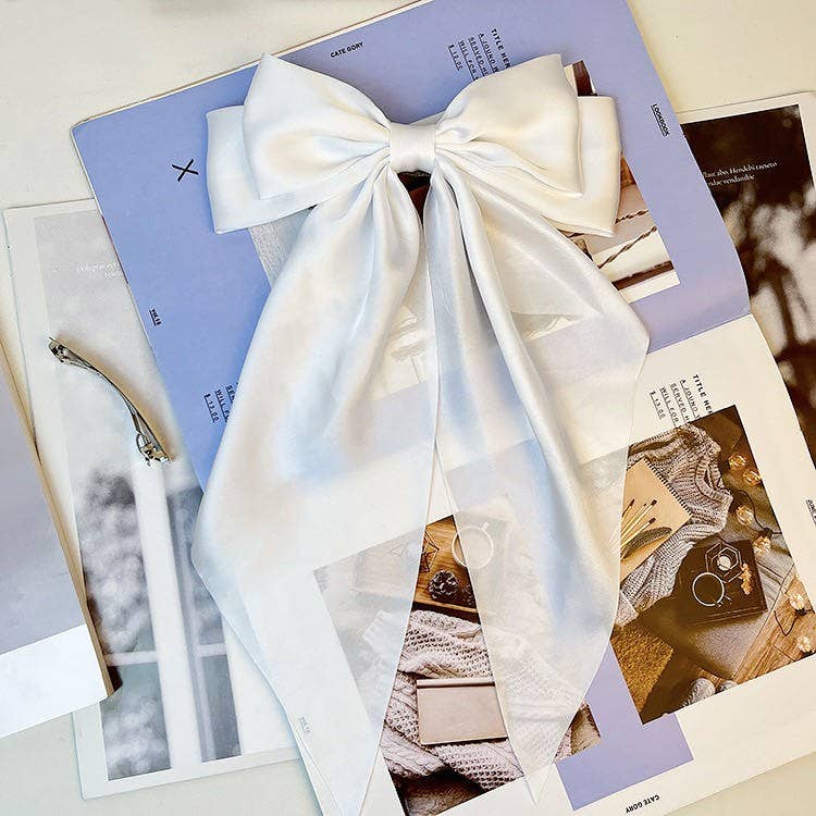 Silky Hair Bow