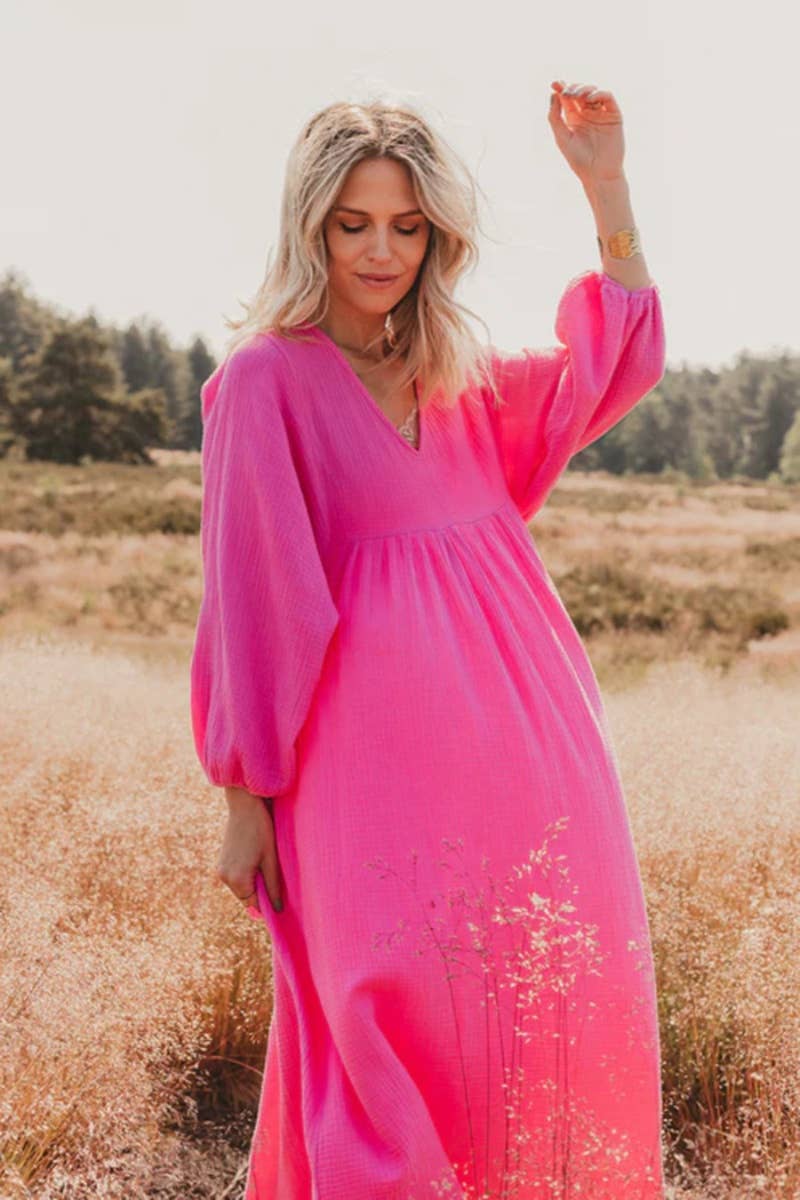 Autumn Long Sleeve Maxi Dress