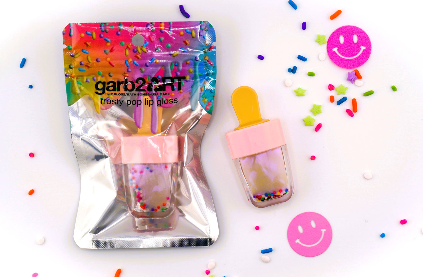 Frosty Pop Lip Gloss | Rainbow