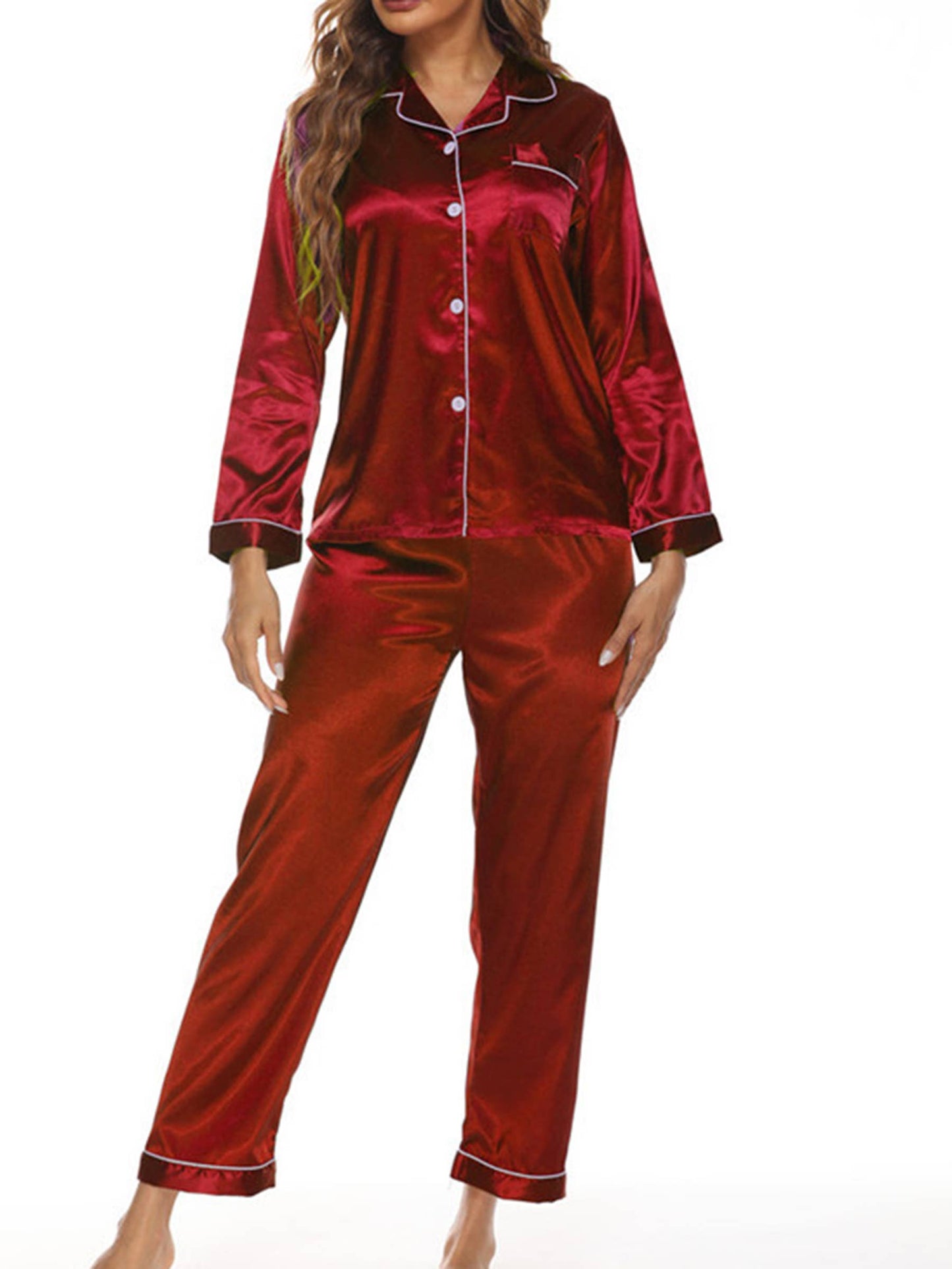 Brandy Button Up Pajamas