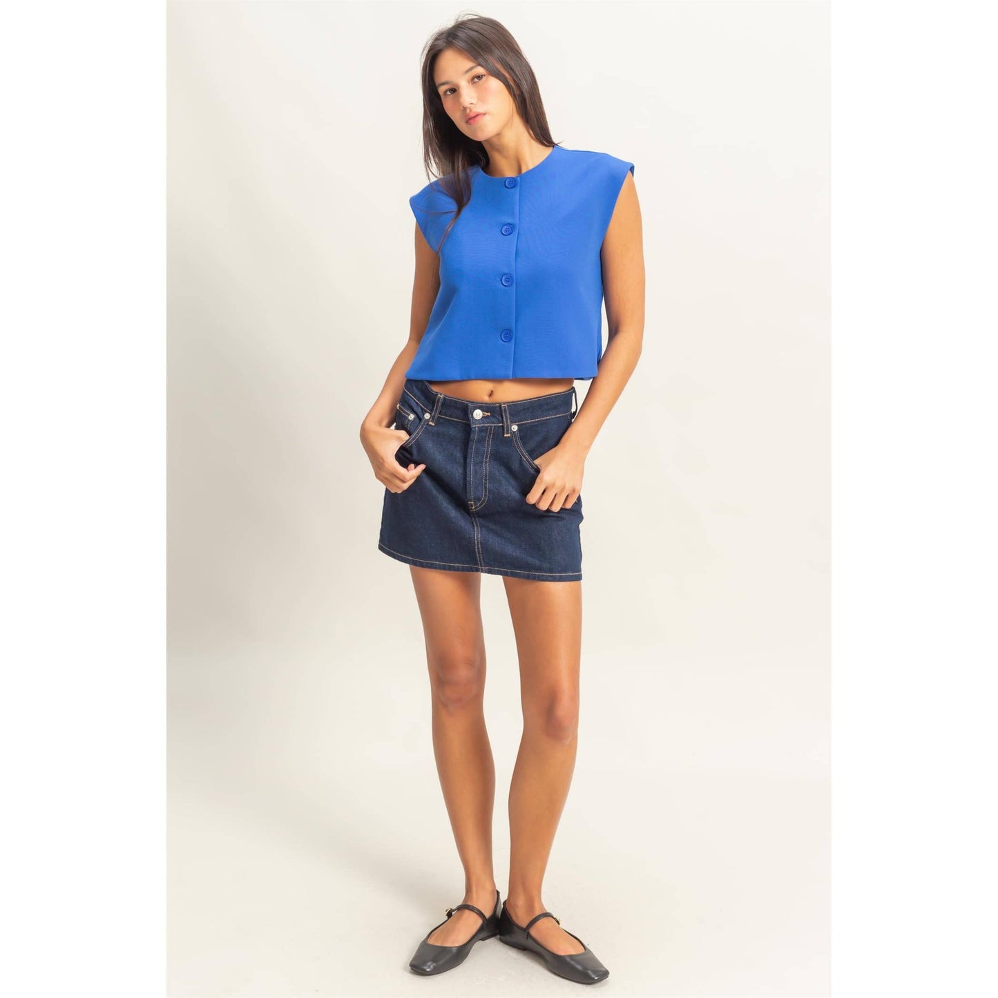 Senna Sleeveless Vest
