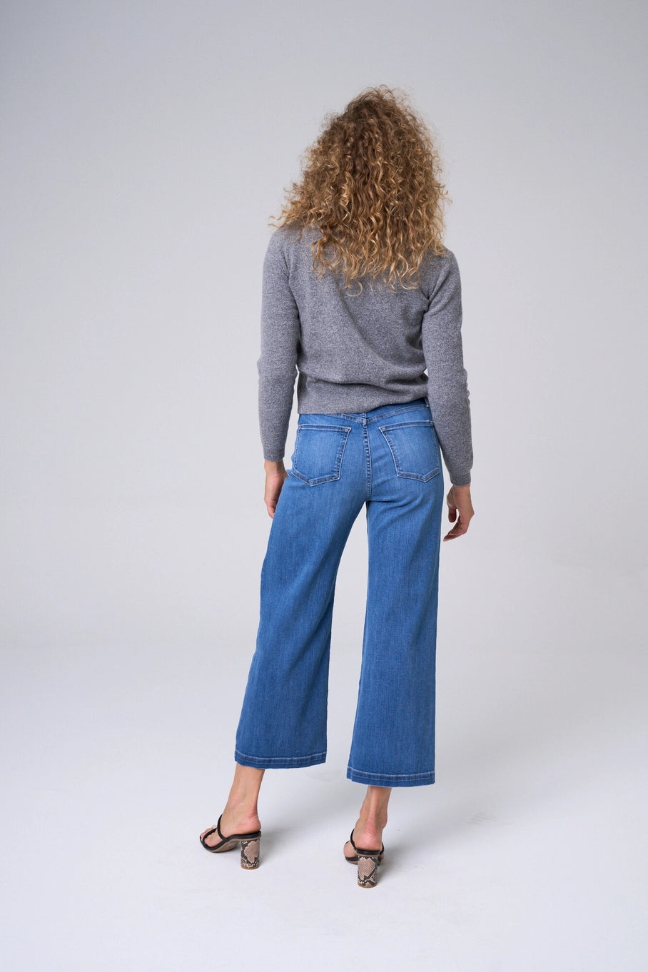 Hattie High Waist Wide Leg Jeans