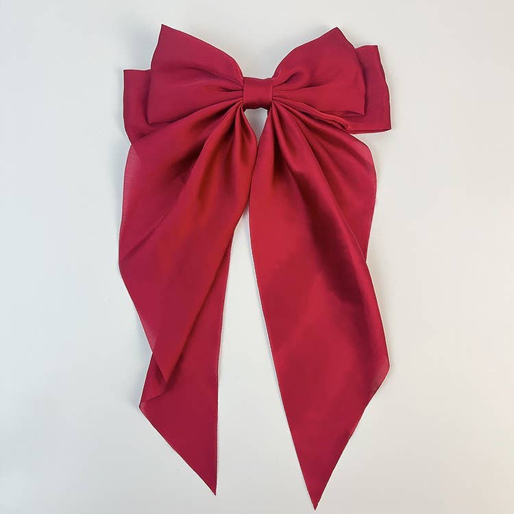 Silky Hair Bow