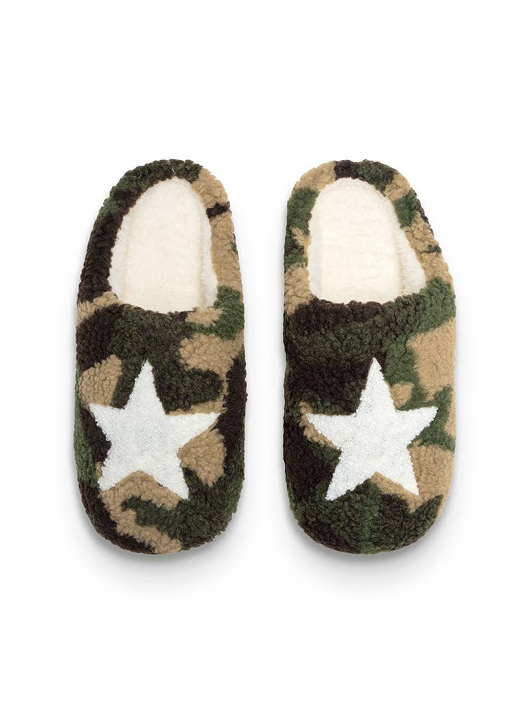Camo Star Slippers