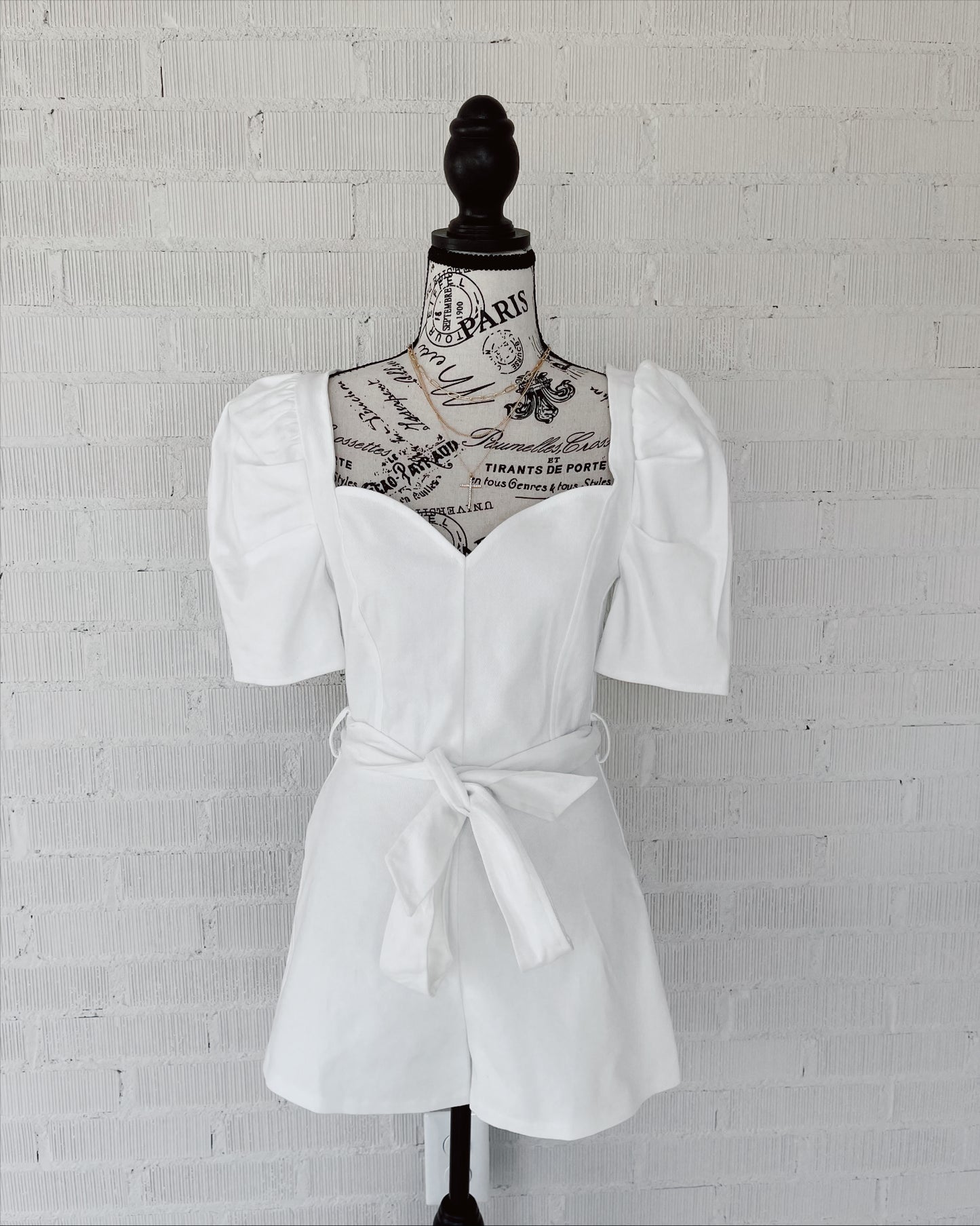 Darla Denim Romper