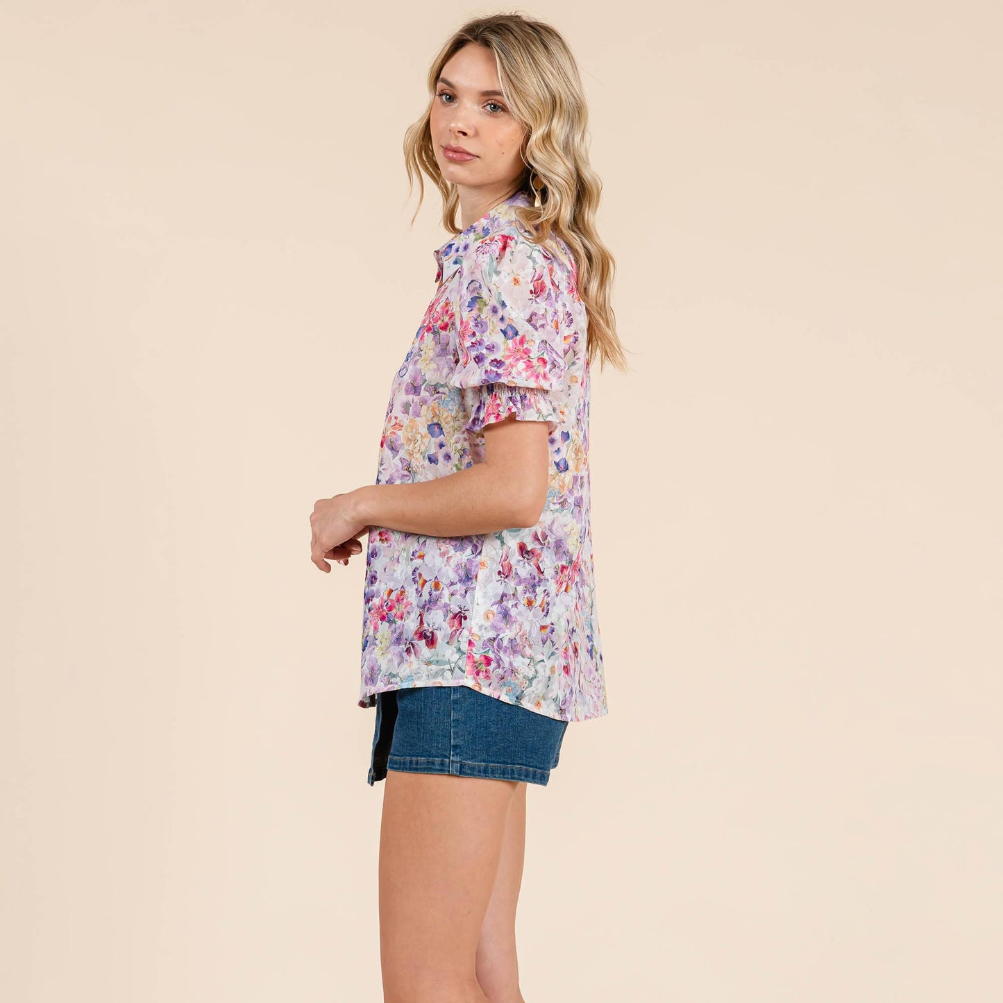 Frenchie Floral Sleeve