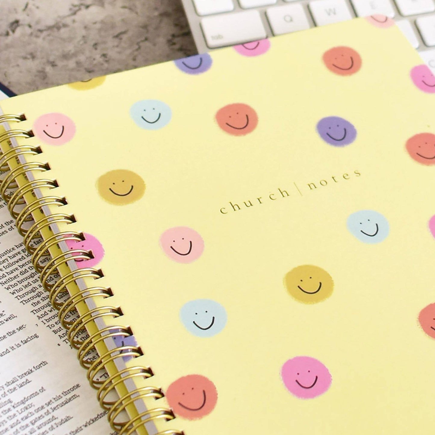 Smiley Bible Study Notebook