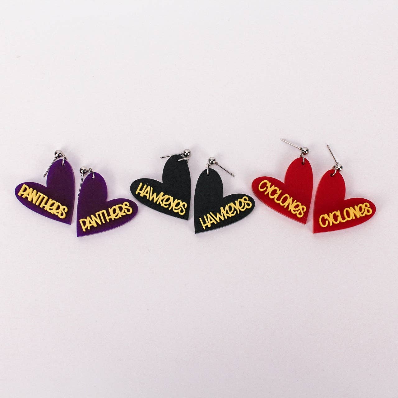 Mascot Heart Earrings