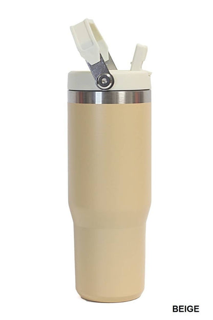 Flip Straw Tumbler 30 Oz