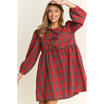 Brennen Babydoll Bow Dress