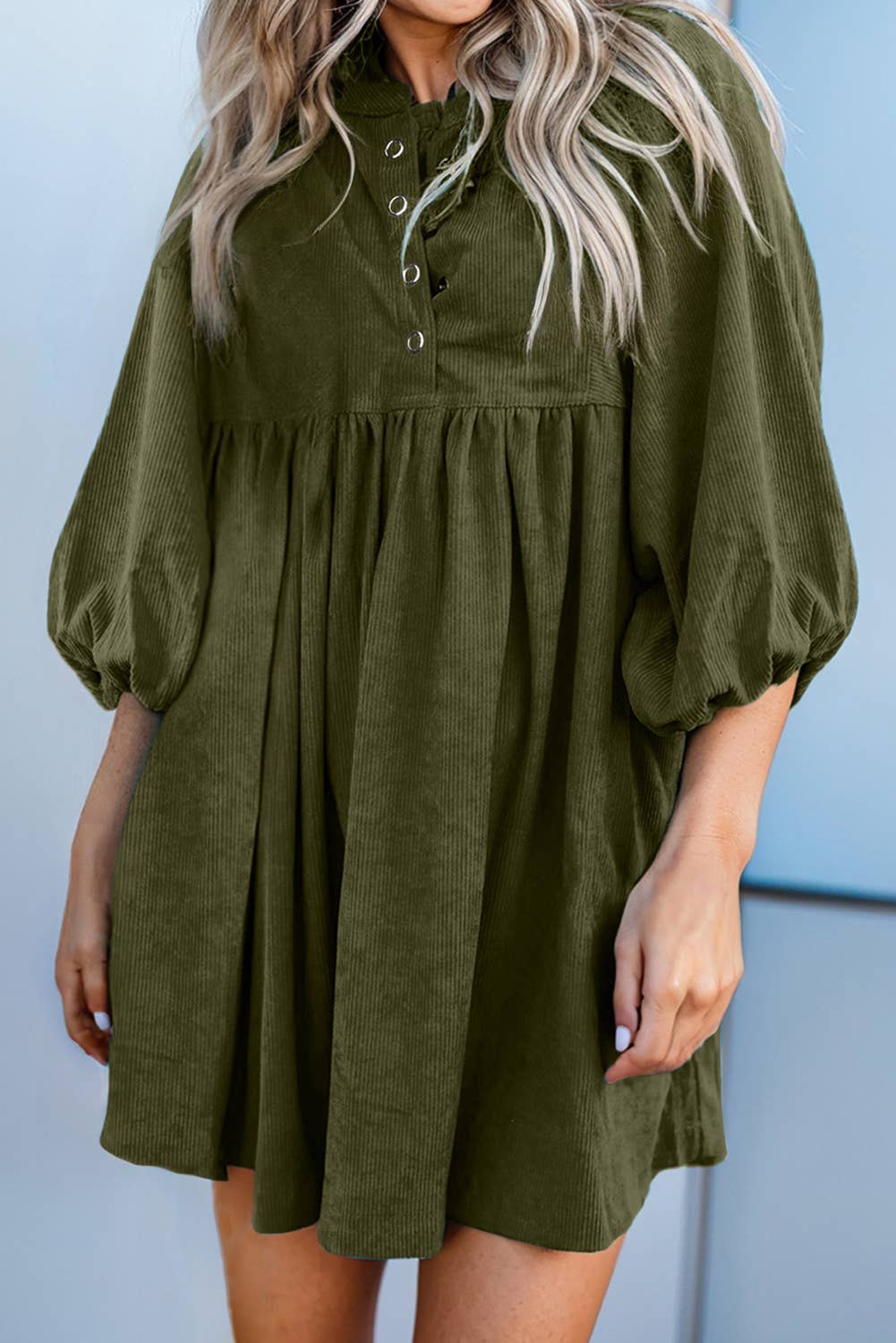 Callie Corduroy Dress
