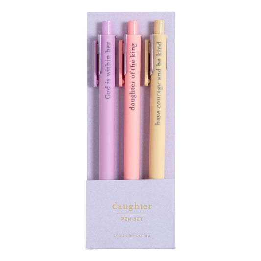 Daughter of the King Pen Set