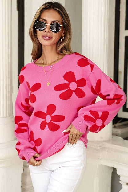 Florencia Flower Sweater