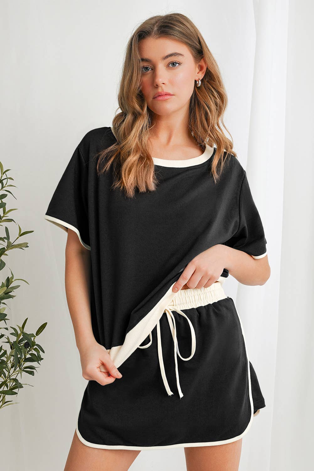 Cara Colorblock Skirt Set