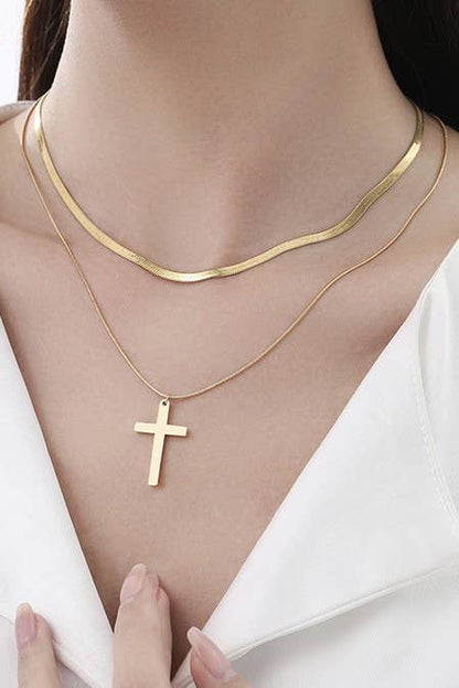 CROSS NECKLACE