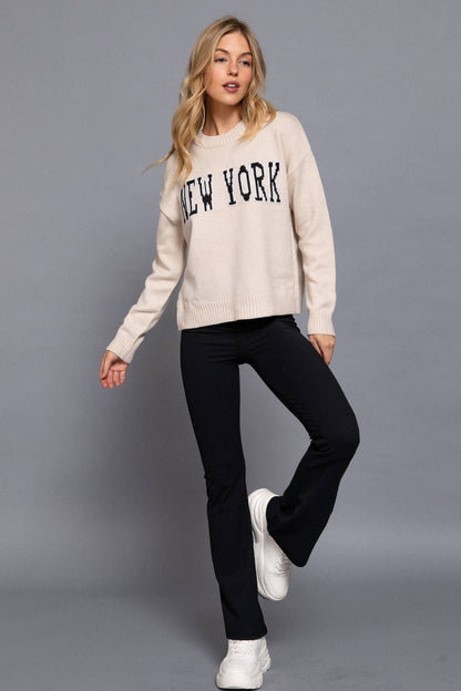 Nancy "NEW YORK" Sweater