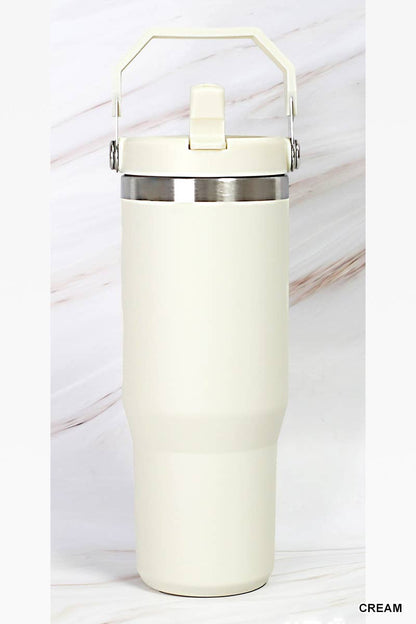 Flip Straw Tumbler 30 Oz