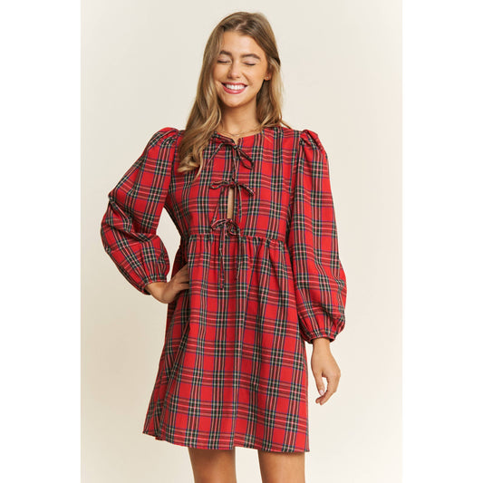 Brennen Babydoll Bow Dress