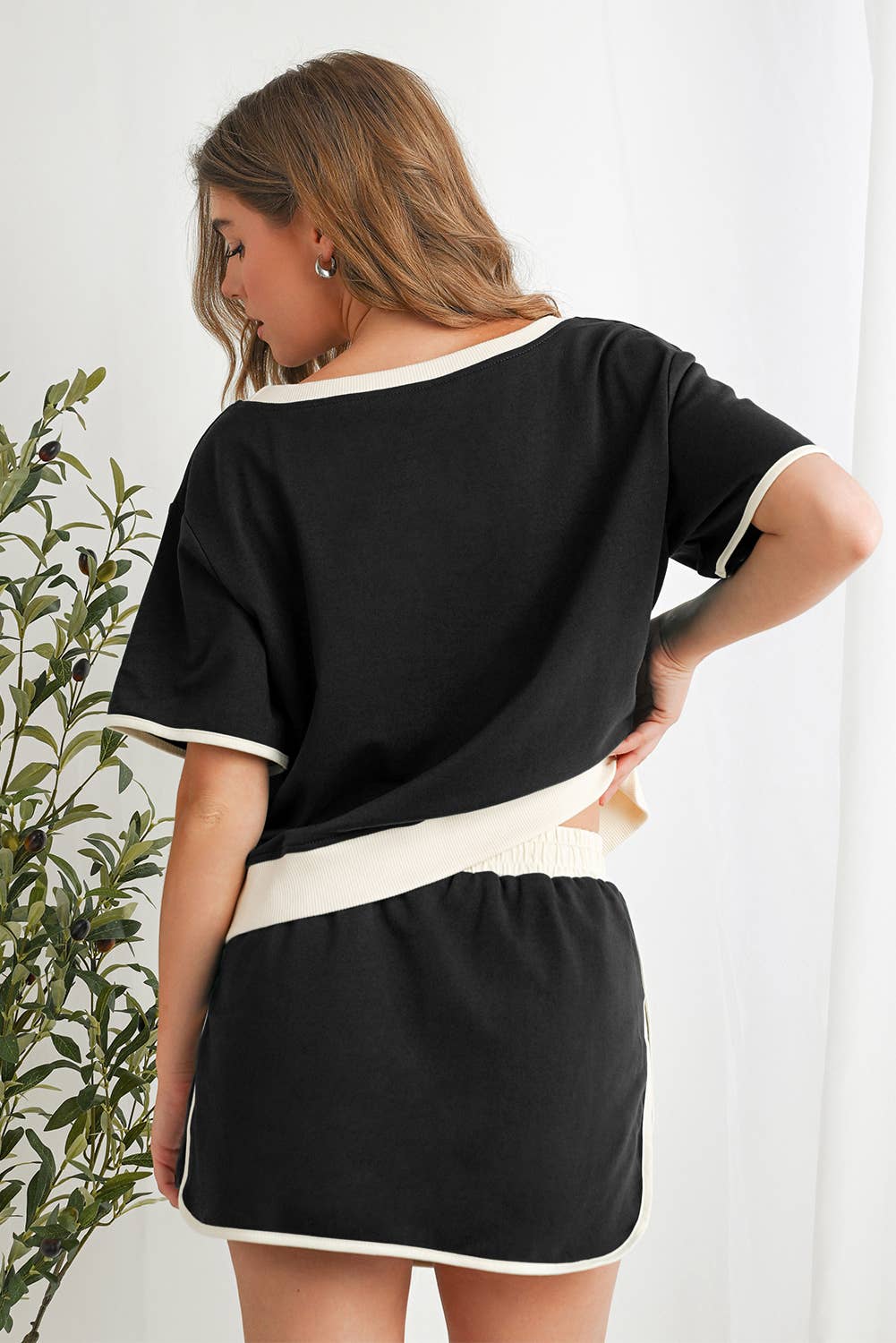 Cara Colorblock Skirt Set